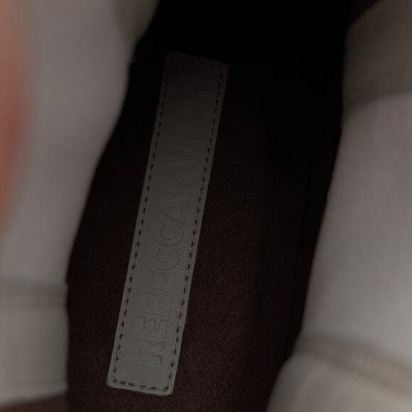 Rebecca Allen The All Weather Chelsea Ankle Boots Women's Cream Size US9 EU39.5 - Picture 11 of 12